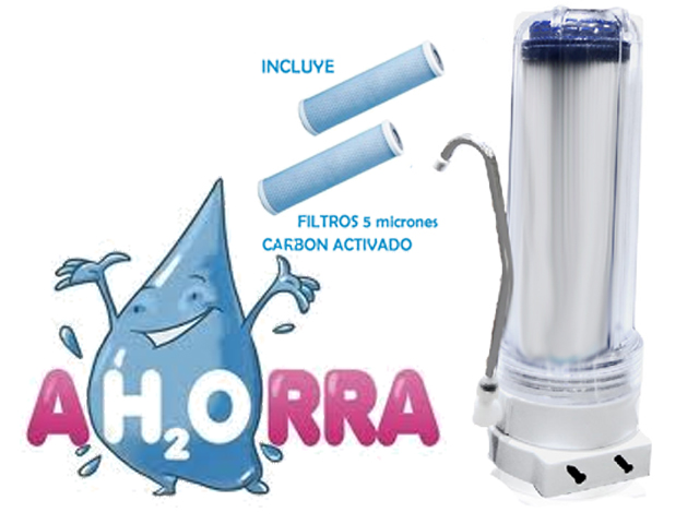 FILTRO PURIFICADOR DE AGUA CON REPUESTO
